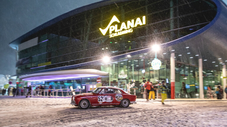 Planai-Classic Arena at night | © Martin Huber