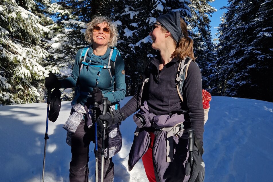 Snowshoe hike - Impression #1 | © Laura Stumpp - Bergkultour